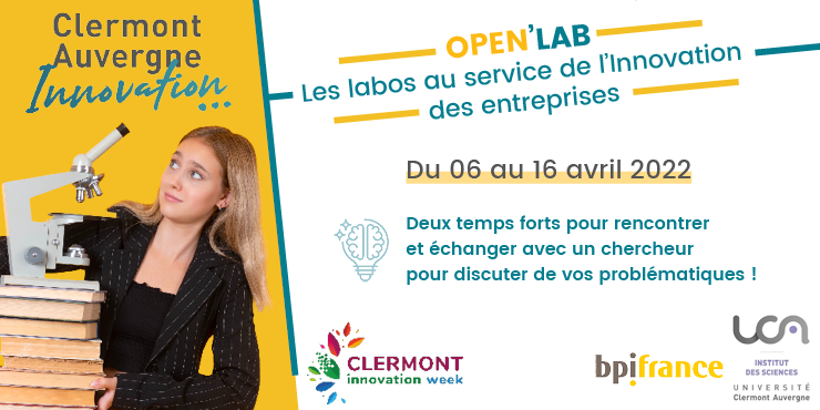 Open’Lab : l’événement de Clermont Auvergne Innovation pendant la Clermont Innovation Week