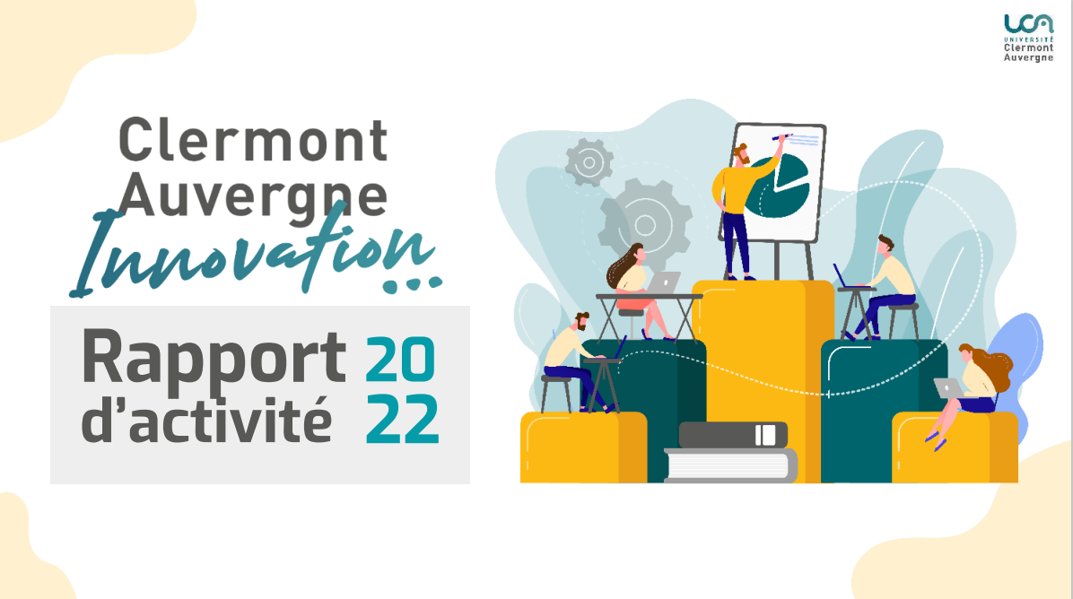 Découvrez le rapport d’activité 2022 de Clermont Auvergne Innovation