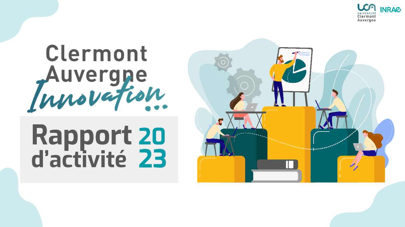 Découvrez le rapport d’activité 2023 de Clermont Auvergne Innovation